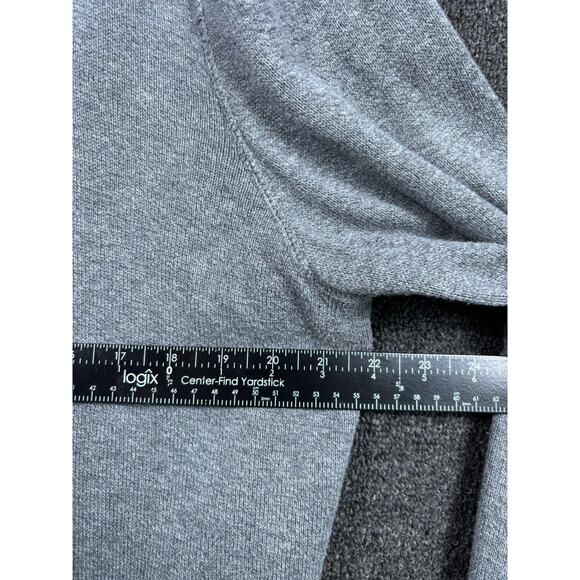 American Eagle Sweater Mens XL Gray V Neck Pullover Lightweight Casual Classic - Picture 8 of 8